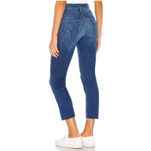 MOTHER Dazzler Fray Raw Hem Squeeze It Jeans 27 NWT!